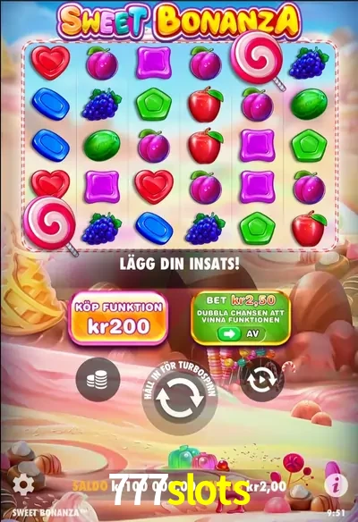 777slots — Sweet Bonanza slot | Play on Android APK & iPhone for real money | Pragmatic Play